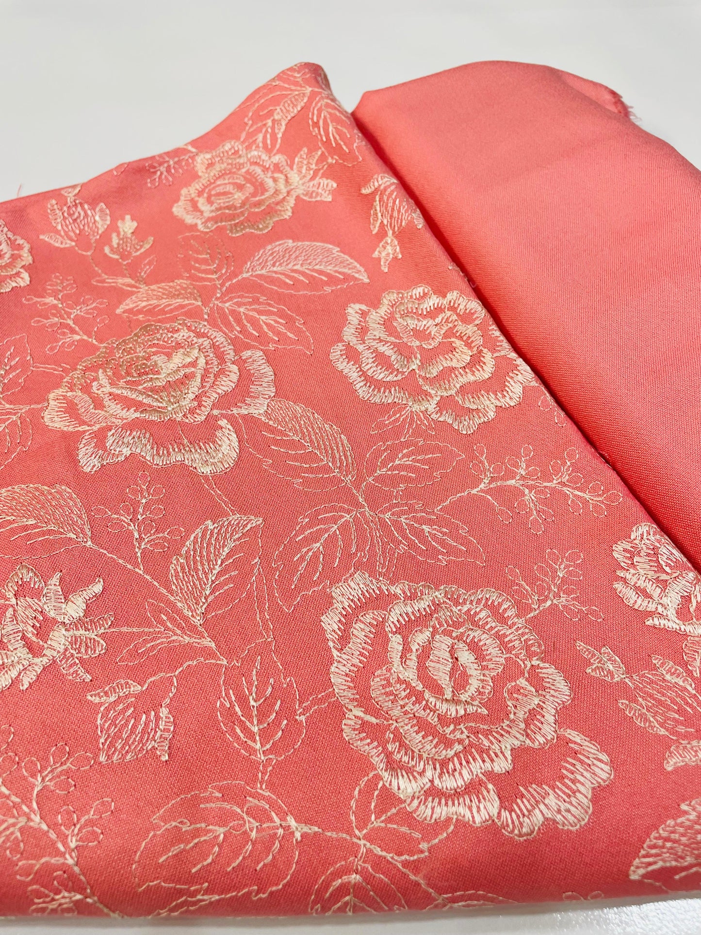 2PC Unstitched Dhanak Suit Design 05