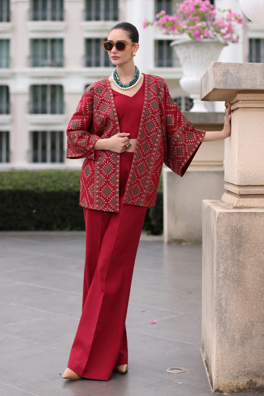 Karandi 3-Piece Unstitched Suit Design 01