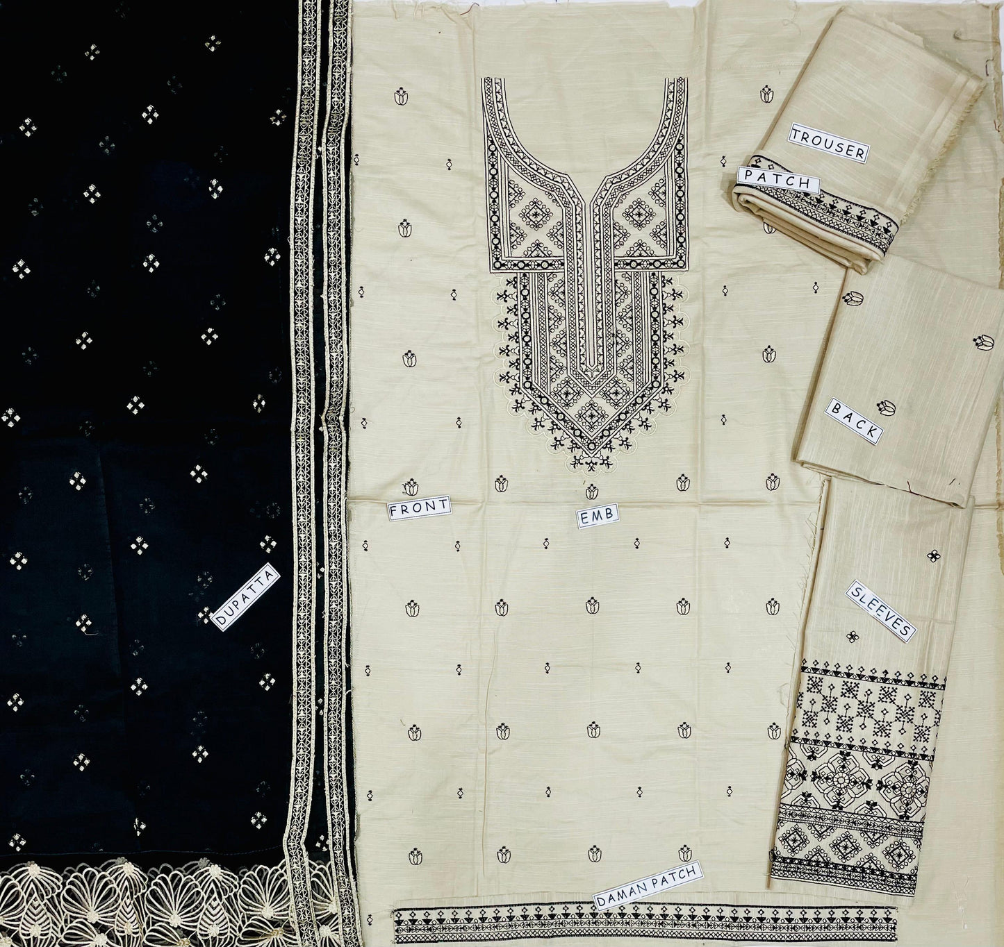 Khaddar 3-Piece Suit Design 06