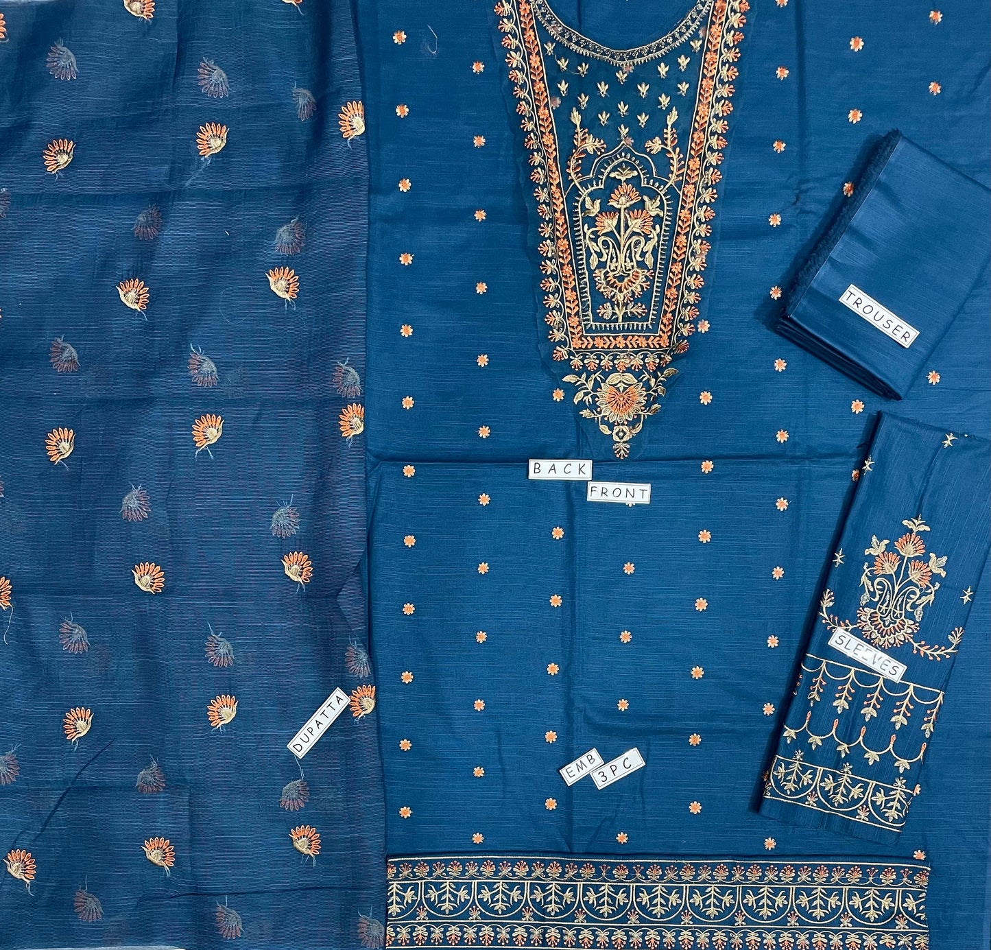 Khaddar 3-Piece Suit Design 04