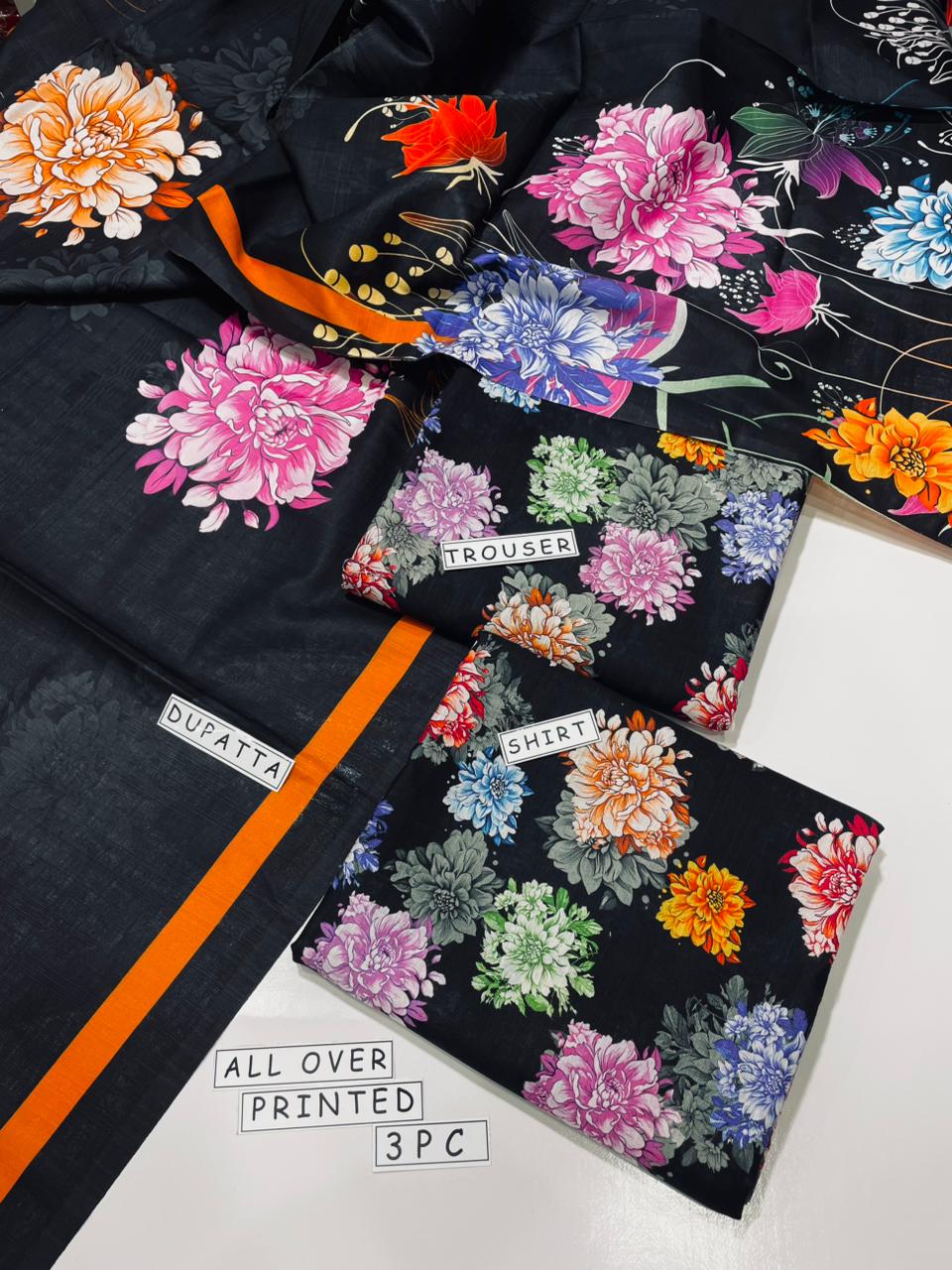 KHADAR 3PC DIGITAL PRINT ALL OVER DESIGN 10