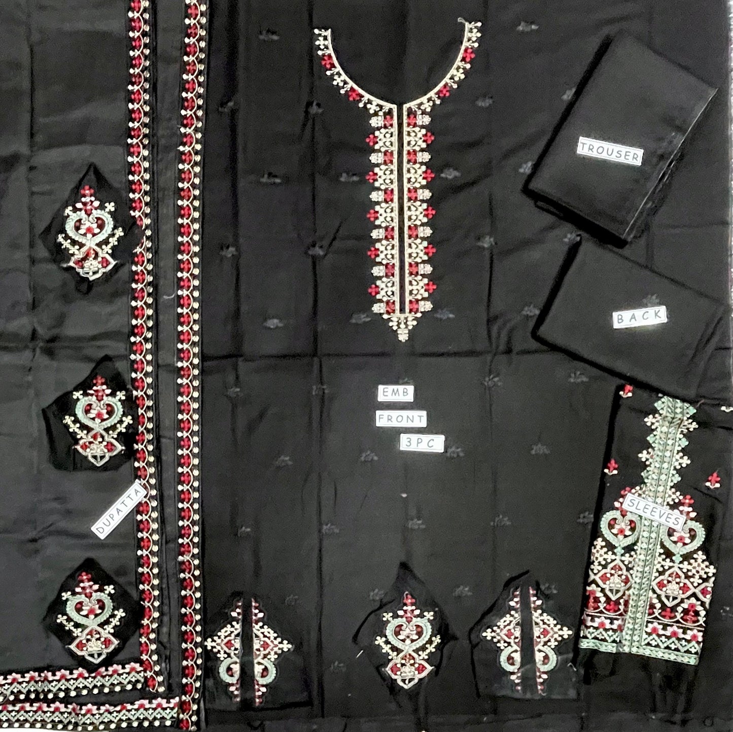 Khaddar 3-Piece Suit Design 02
