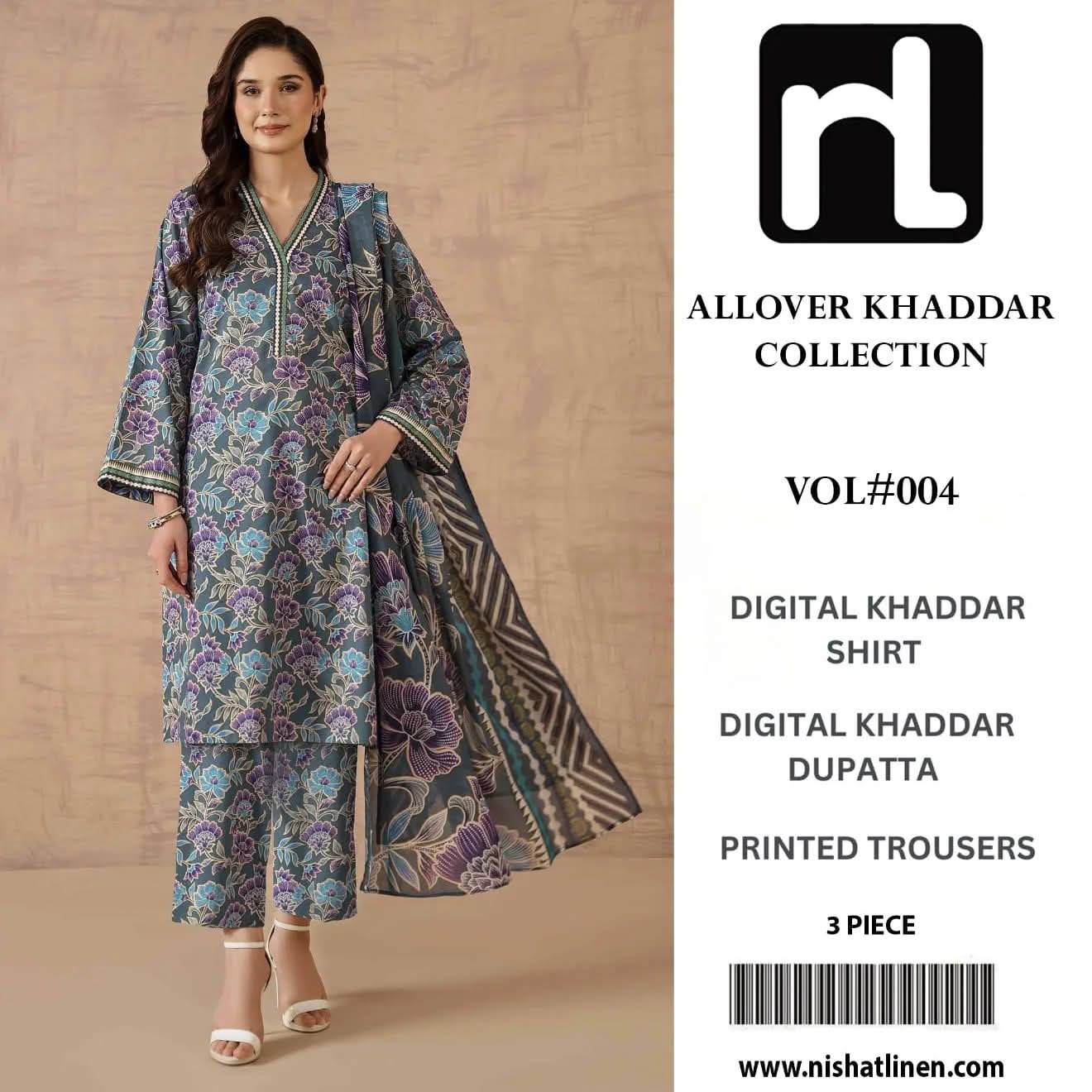 KHADAR 3PC DIGITAL PRINT ALL OVER DESIGN 04