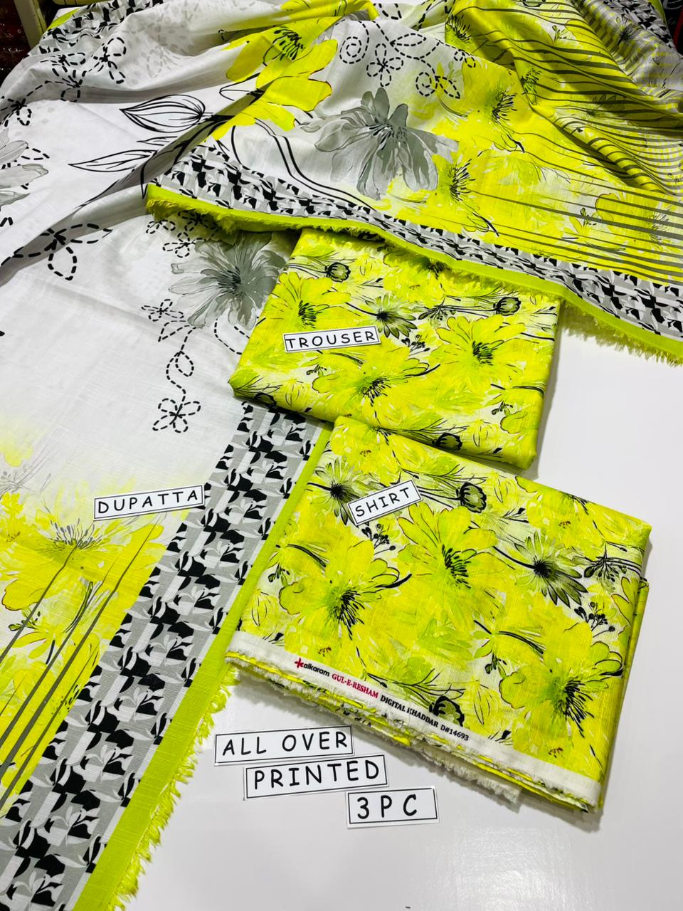 KHADAR 3PC DIGITAL PRINT ALL OVER DESIGN 06