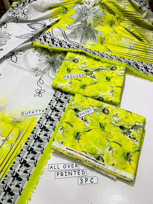 KHADAR 3PC DIGITAL PRINT ALL OVER DESIGN 06
