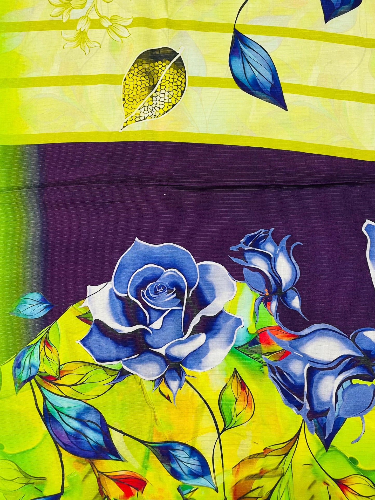 3PC Unstitched Printed Linen Bana Dora Design 17