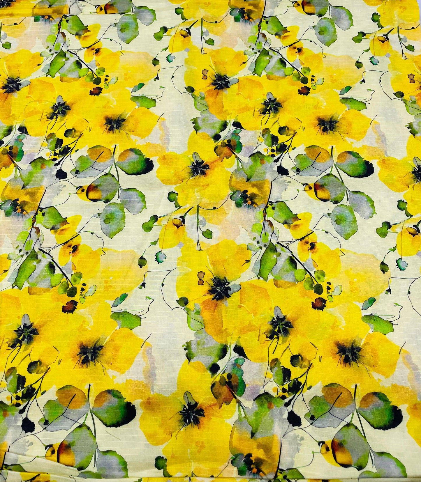 3PC Unstitched Printed Linen Bana Dora Design 19